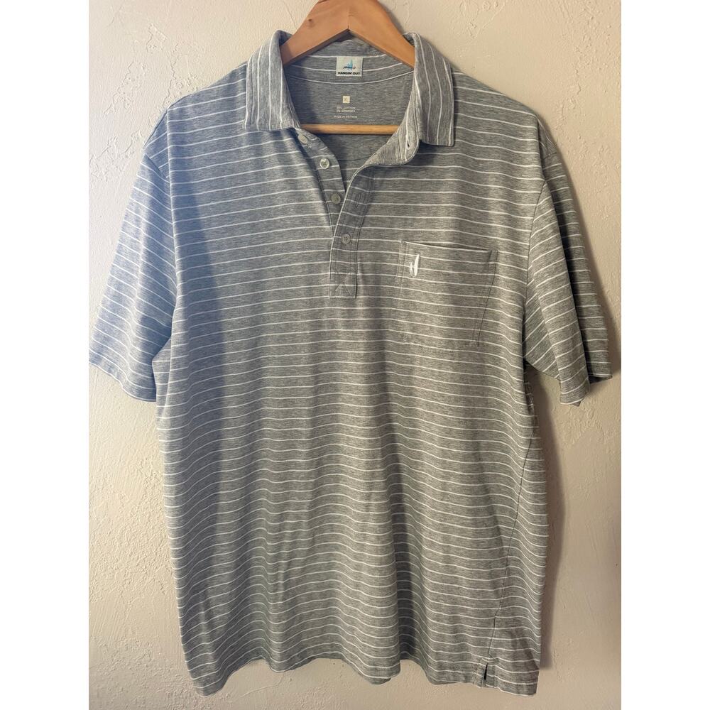 JOHNNIE O HANGIN’ OUT SURF BOARD POLO SHIRT‎ GOLF POCKET XL